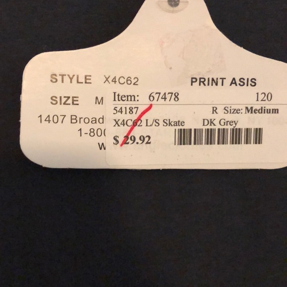 A short to medium long Dark Grey dress. - Picture 4 of 4